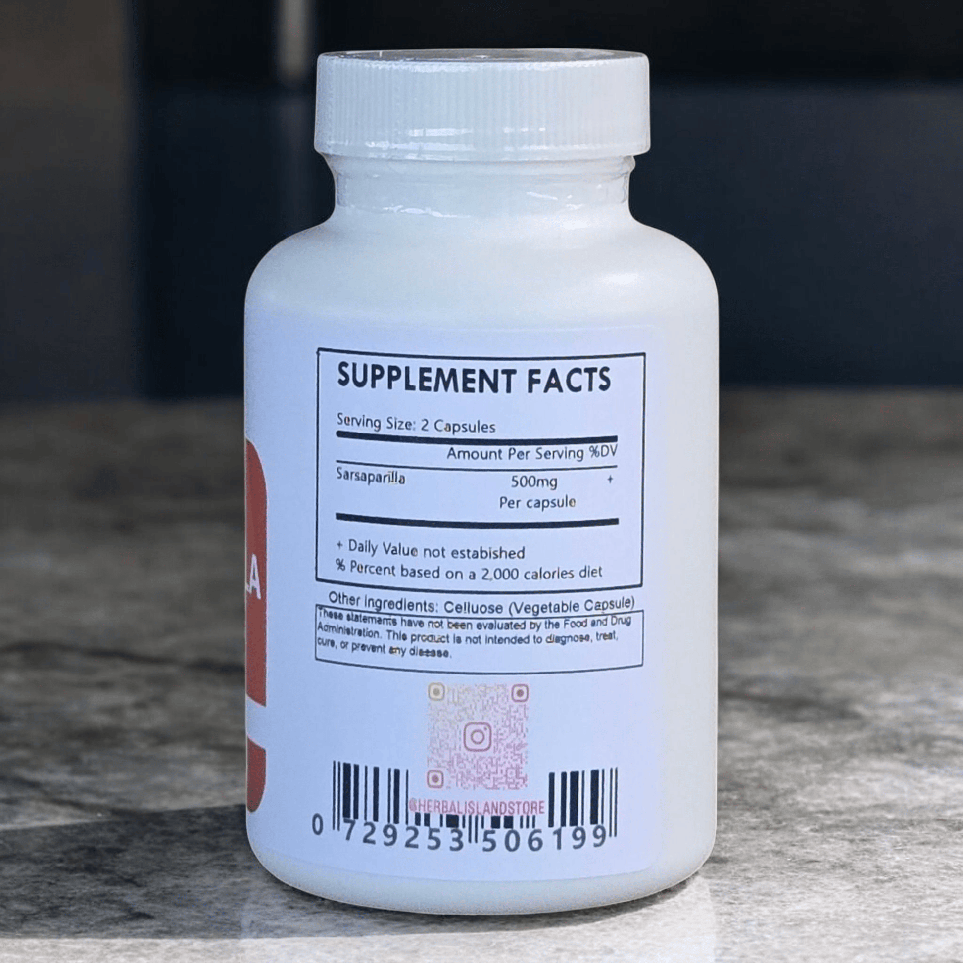 Sarsaparilla Capsules - Herbal Island