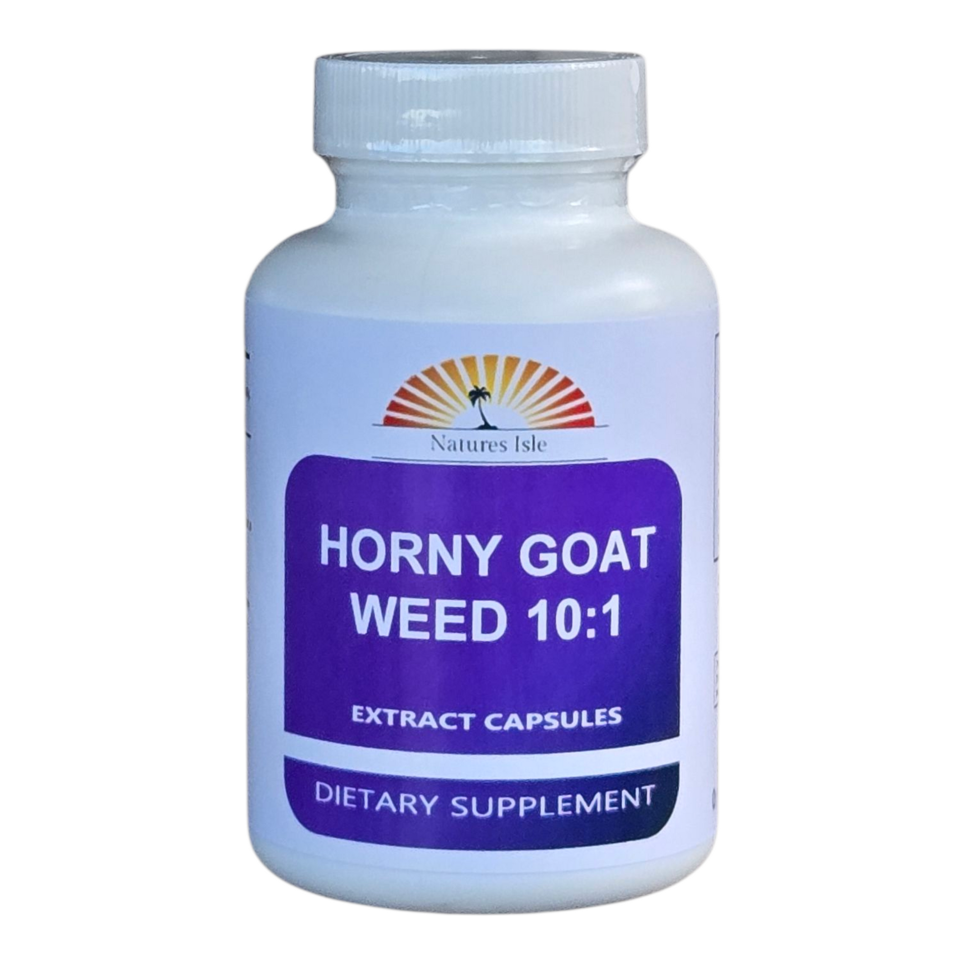 Horny Goat Weed Extract Powder 10:1 Capsules - Herbal Island