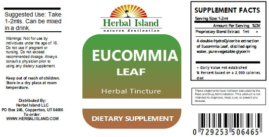 Eucommia Tincture - Herbal Island