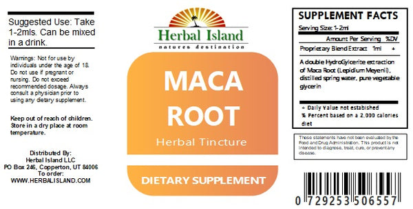 Maca Root Liquid Tincture (Alcohol Free)