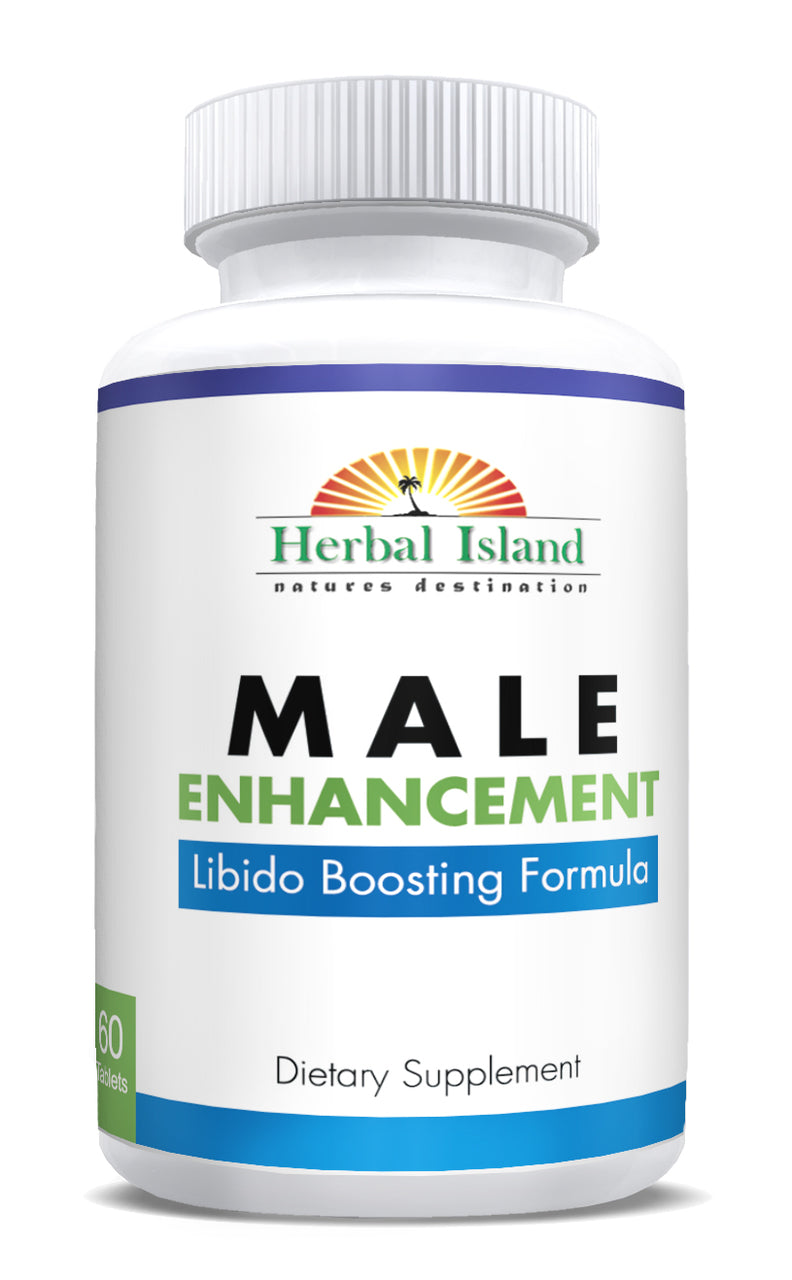 Male Enhancement - 60 Pills - Libido Boosting Formula - Herbal Island