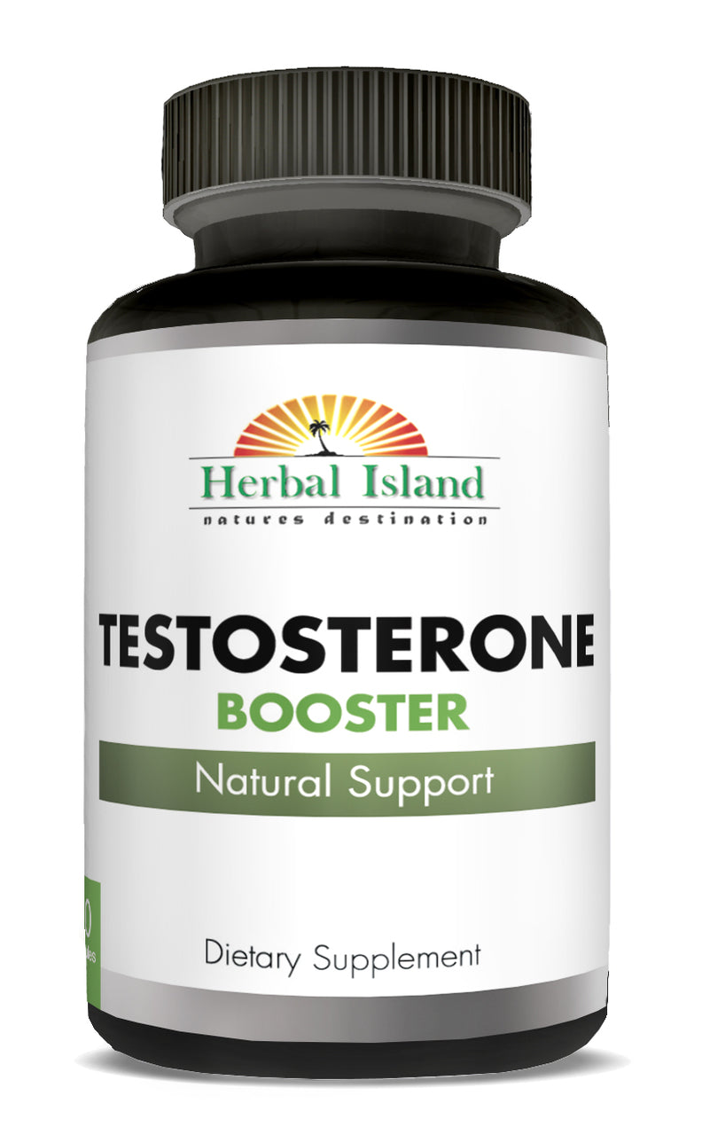 Testosterone Booster - All Natural - 90 Capsules | Herbal Island