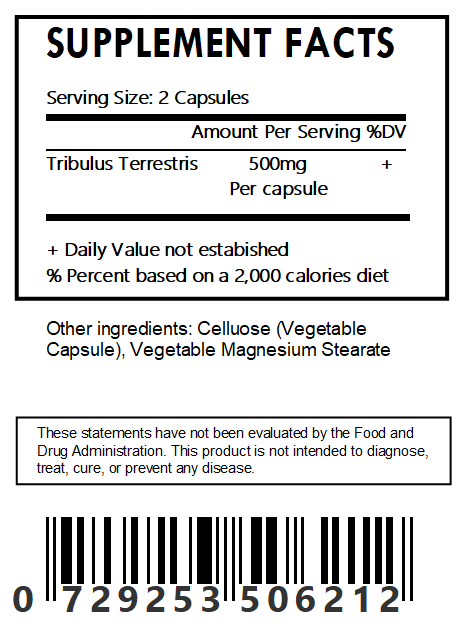 Tribulus Terrestris L Fruit Capsules - 45% Saponins - Bulk - Herbal Island