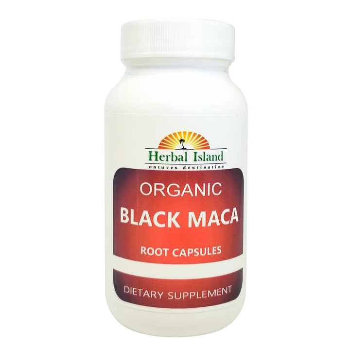 Black Maca Root  Capsules - Organic