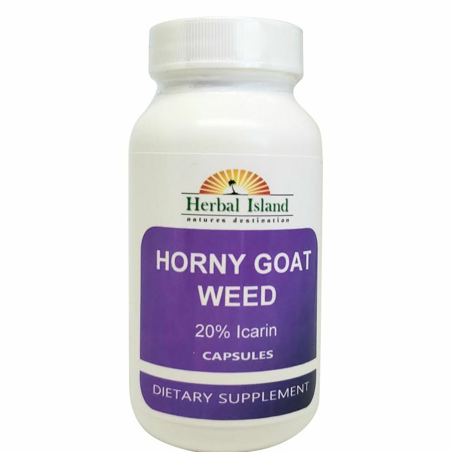 Horny Goat Weed Extract Capsules (20% Icarin) - Herbal Island