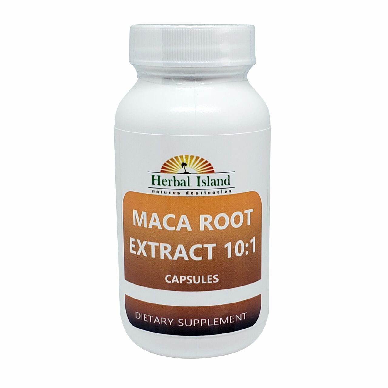 Maca Root Extract Powder 10:1 Capsules - Herbal Island