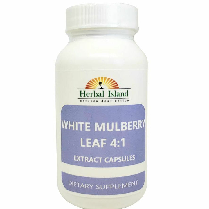 White Mulberry Leaf Extract 4:1 Capsules (500mg Each)