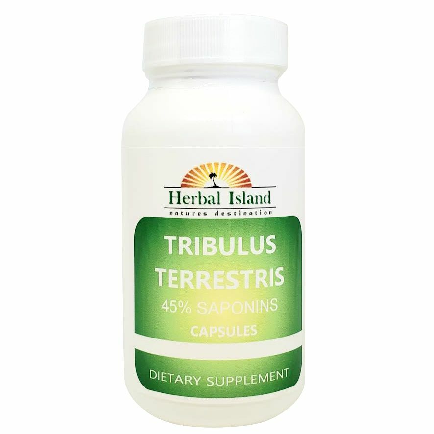 Tribulus Terrestris L Fruit Powder Capsules - 45% Saponins - Herbal Island